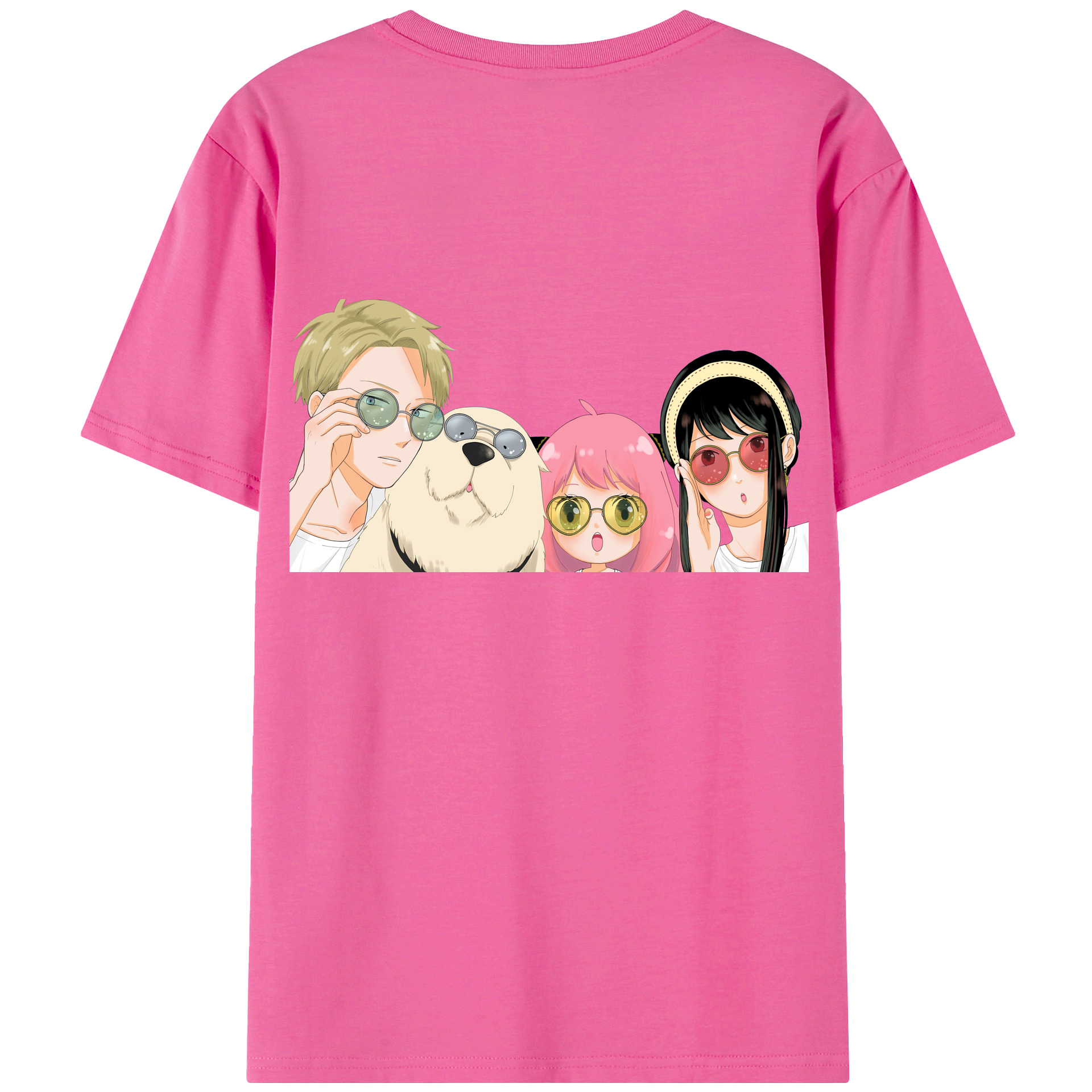（画像用） SPY×FAMILY间谍家家酒 レディース半袖Tシャツ(バックプリント)